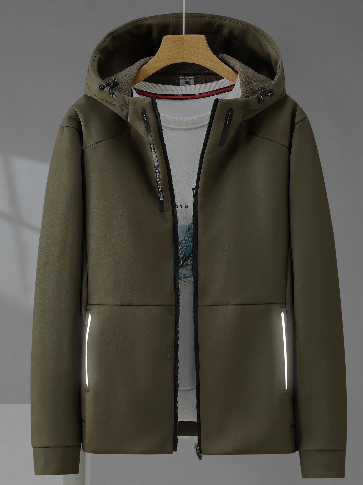 Miller - Veste Softshell pour homme - Veste d'extérieur coupe-vent, déperlante et respirante