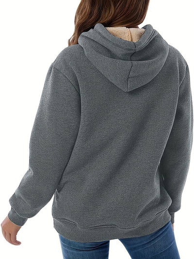 Hubert - Veste polaire à capuche en peluche