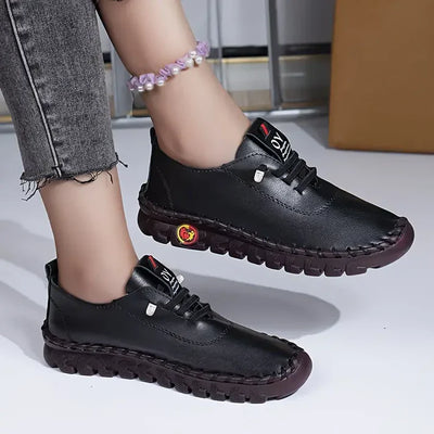 LARA | SNEAKERS DÉCONTRACTÉES SOLIDES POUR FEMME