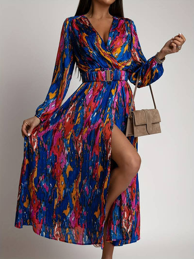 Yenifer | Robe Portefeuille Abstraite