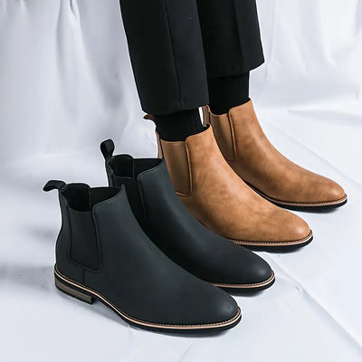 Nabil  - Bottes Chelsea confortables pour hommes - Mocassins décontractés pour un usage quotidien