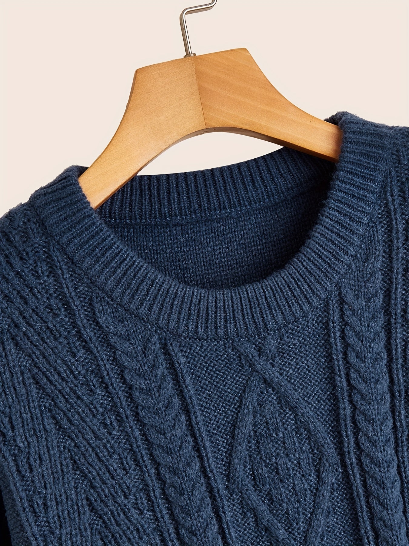 Scott - Pull en câble décontracté pour hommes
