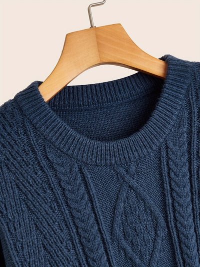 Scott - Pull en câble décontracté pour hommes