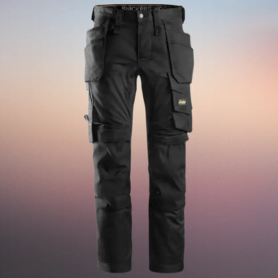 MenPro | Pantalon de travail extensible avec poches holster | 1+1 Gratuit