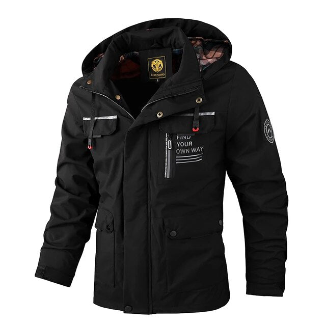 Rowan - Veste coupe-vent avec capuche
