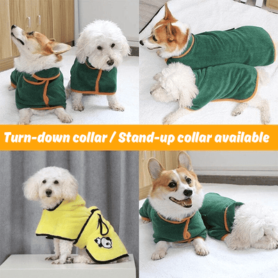 PawComfort - Peignoir super absorbant pour chien | Séchage rapide et doux