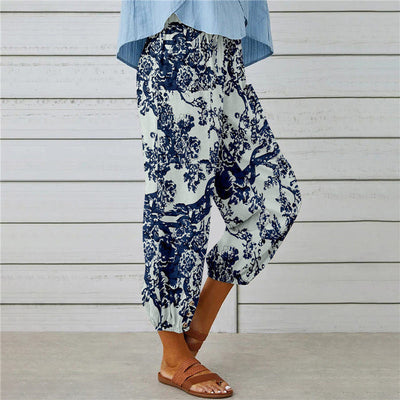 Zenobia | Pantalon large imprimé Millésimé pour femmes