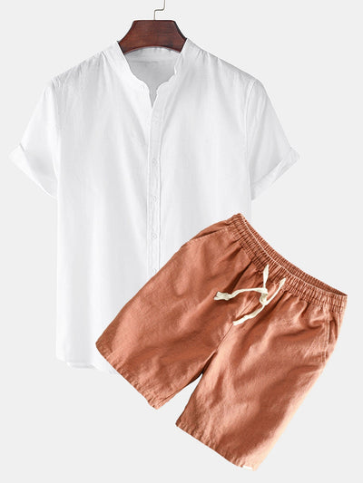 Timur | Casual Stand Collar Shirt for Men