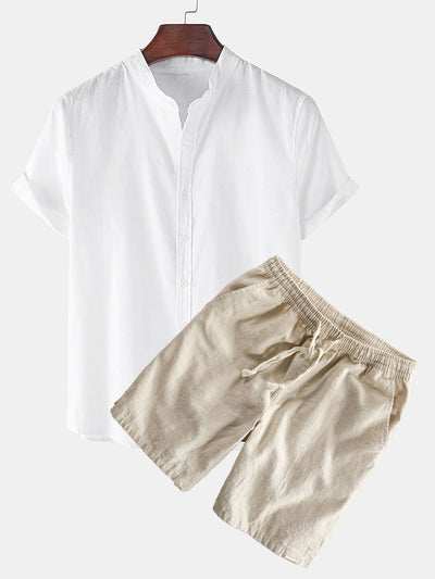 Timur | Casual Stand Collar Shirt for Men
