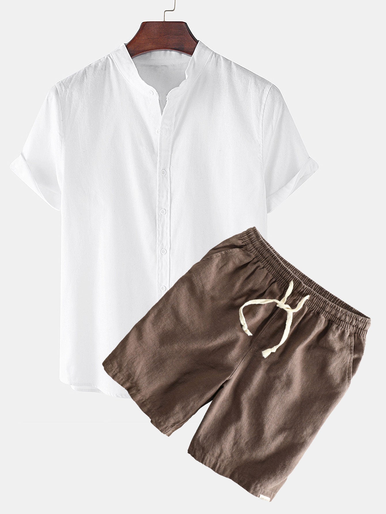 Timur | Casual Stand Collar Shirt for Men