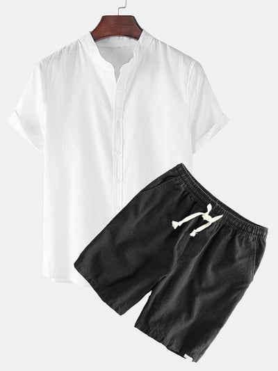 Timur | Casual Stand Collar Shirt for Men