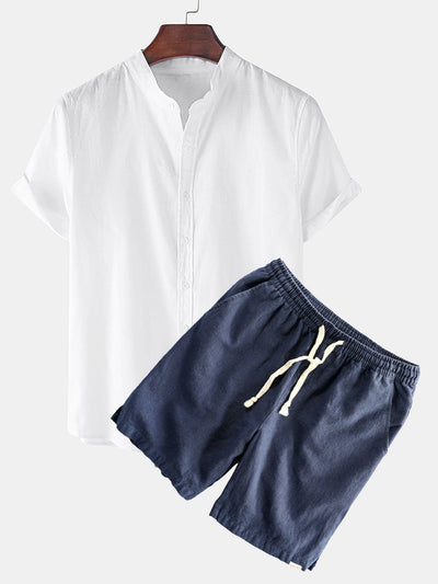 Timur | Casual Stand Collar Shirt for Men