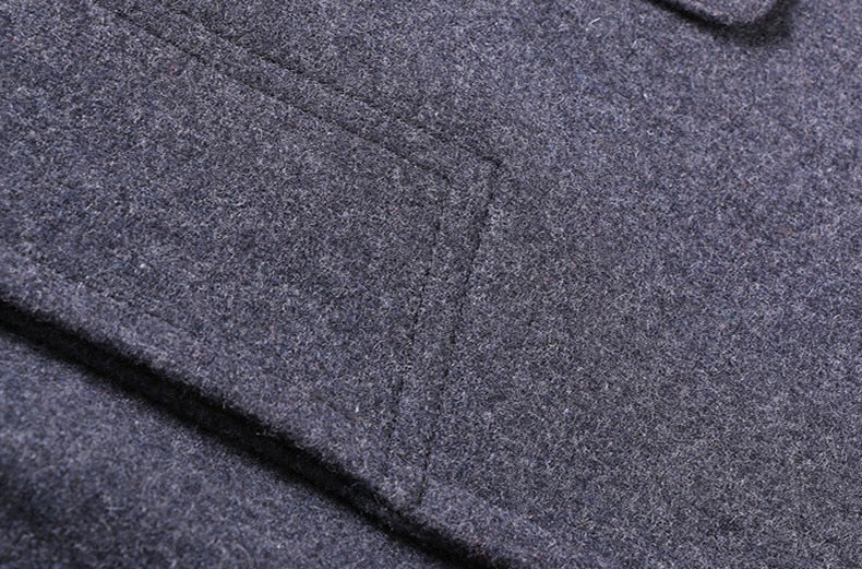 Oscar - Manteau de laine long pour homme