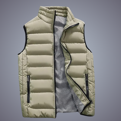 Tyson - Steppweste pratique pour hommes dans une variété de couleurs