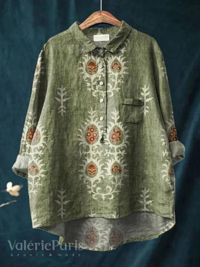Renee - Blouse florale élégante