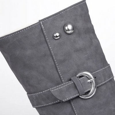 Eva - Bottes hautes avec orteil rond