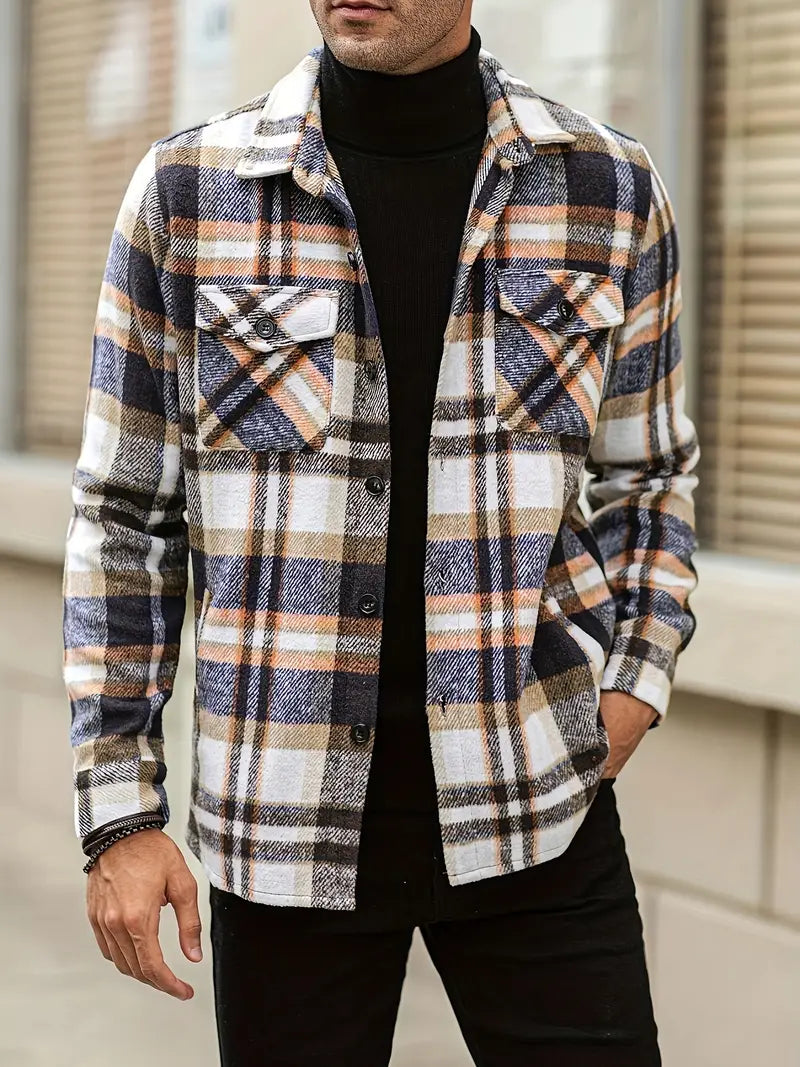 Kash - Veste à carreaux pour hommes