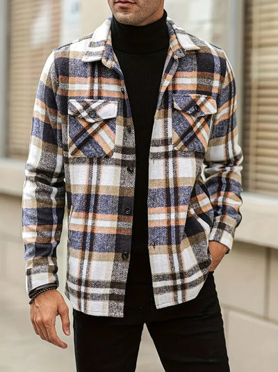 Kash - Veste à carreaux pour hommes