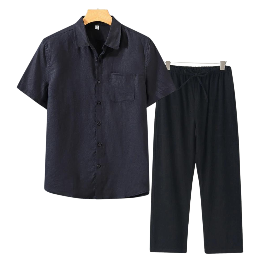 Veselin | Chemise Et Pantalon Décontractés