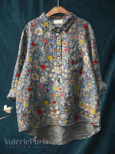 Renee - Blouse florale élégante