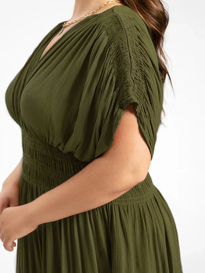 ANETTE | Robe longue à col en V