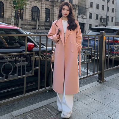 Alison - Manteau d'hiver en laine lâche