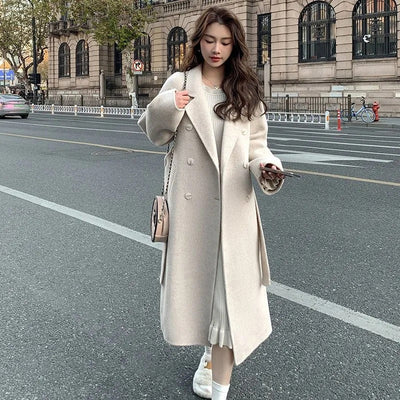 Alison - Manteau d'hiver en laine lâche