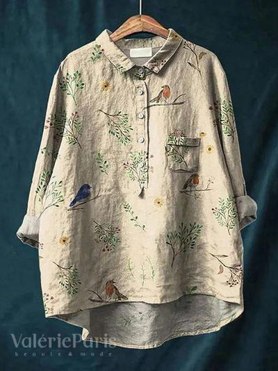 Renee - Blouse florale élégante