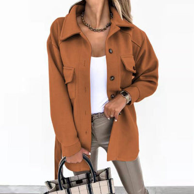 Veste Femme Élégante Tissu Léger Style Moderne