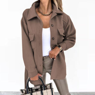 Veste Femme Élégante Tissu Léger pour Été