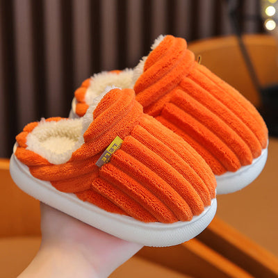 Lily - Chaussons doux en peluche pour garçons et filles