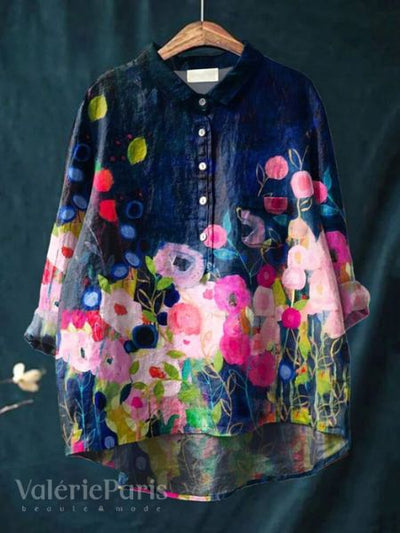Renee - Blouse florale élégante