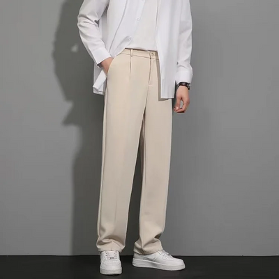 Pantalon en soie Ice