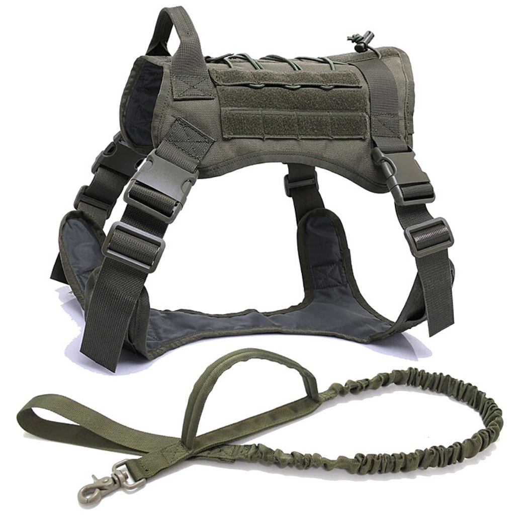 PawComfort – Harnais tactique pour chien pour la sécurité et le contrôle | Durable et réglable