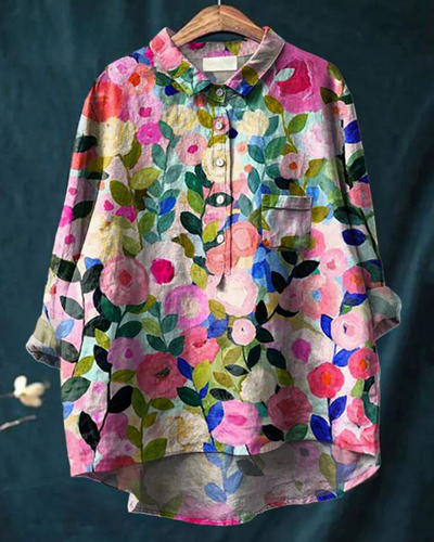 Renee - Blouse florale élégante
