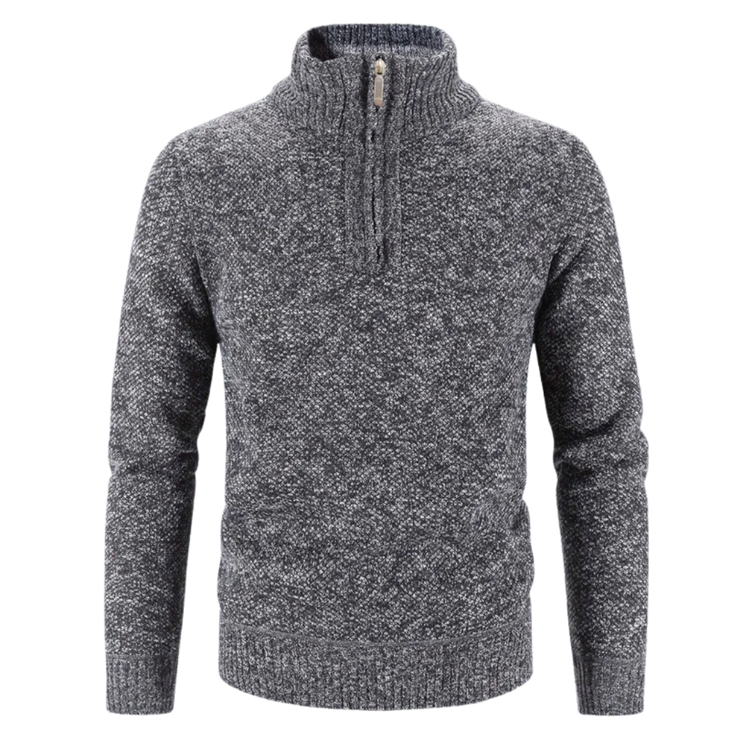 Paxson- Pull décontracté avec fermeture éclair pour hommes