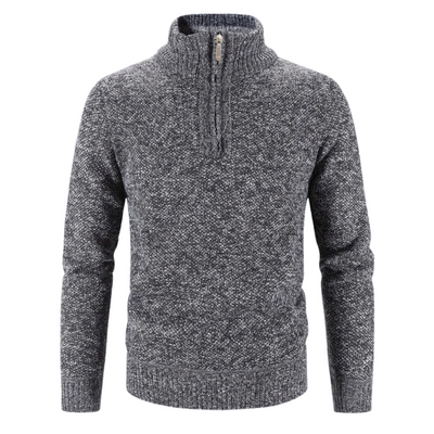 Paxson- Pull décontracté avec fermeture éclair pour hommes