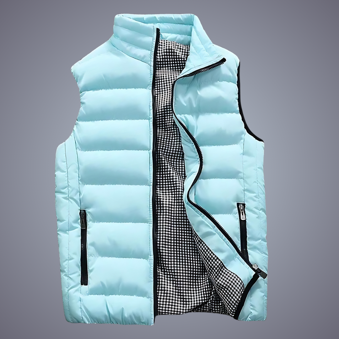 Tyson - Steppweste pratique pour hommes dans une variété de couleurs