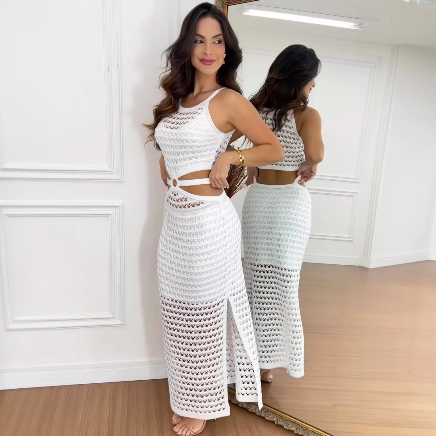 Liliane - Robe d'été chic en maille