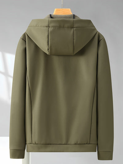 Miller - Veste Softshell pour homme - Veste d'extérieur coupe-vent, déperlante et respirante