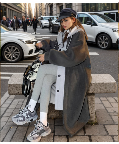 Aria - Veste pour temps froid avec capuche Sherpa