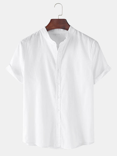 Timur | Casual Stand Collar Shirt for Men