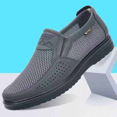 Ezequiel - Baskets respirantes en cuir pour hommes