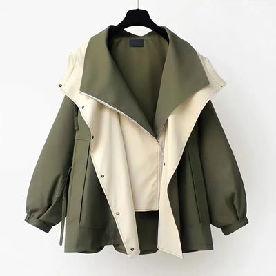Svatava | Manteau de pluie coupe moderne pour femmes