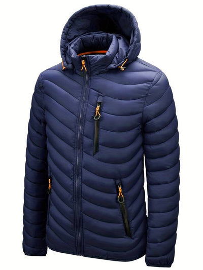 Manteau d'hiver avec poches zippées