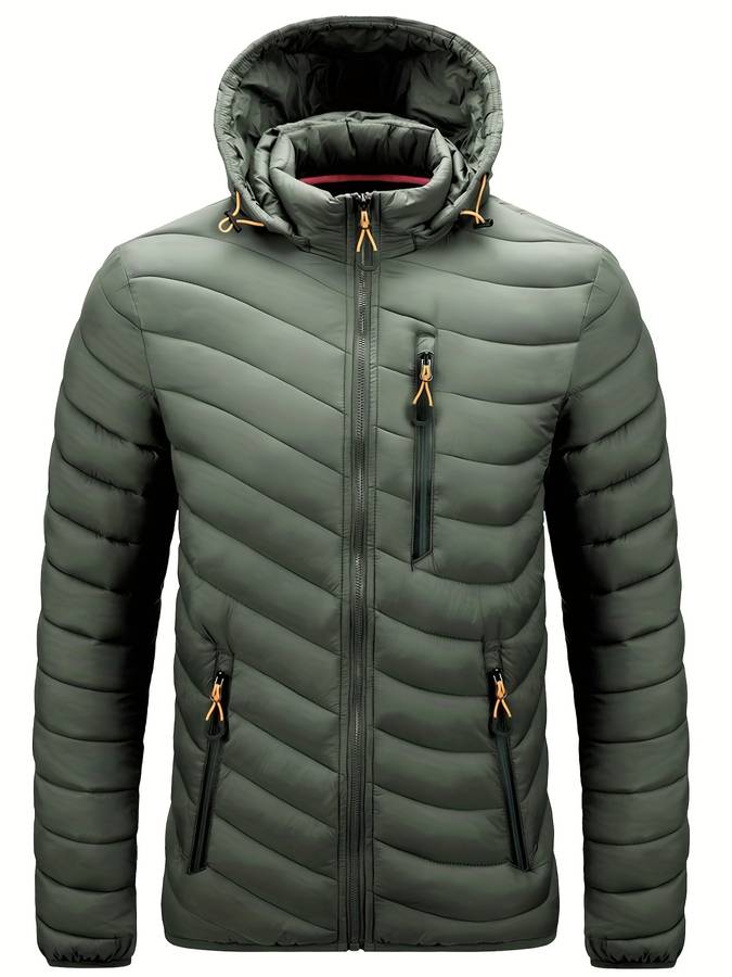 Manteau d'hiver avec poches zippées