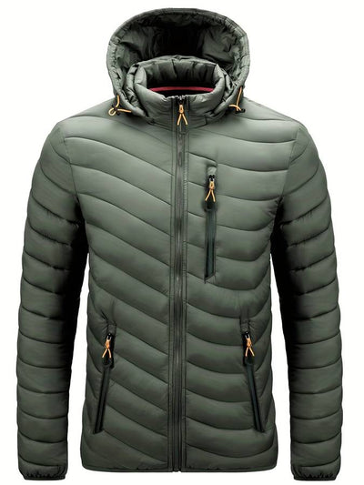 Manteau d'hiver avec poches zippées