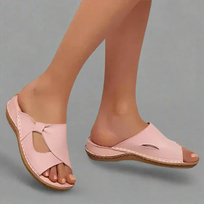 Yvonne | Sandales Orthopédiques en Cuir Premium
