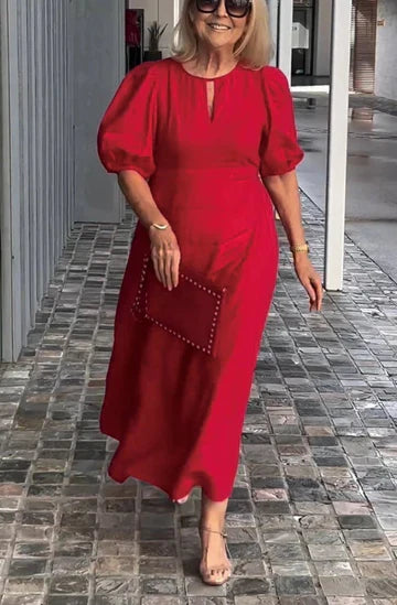 ELSIE | Robe midi élégante