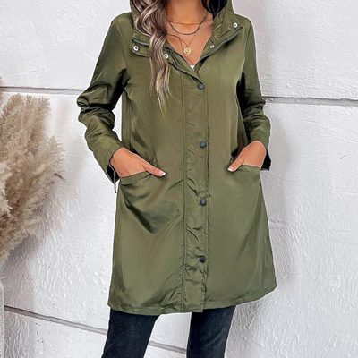 Amandine | Veste coupe-vent d'extérieur avec capuche